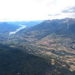 Flugwegposition um 13:01:37: Aufgenommen in der Nähe von Département Hautes-Alpes, Frankreich in 2884 Meter